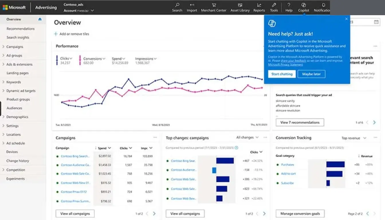 Microsoft Ads Preston