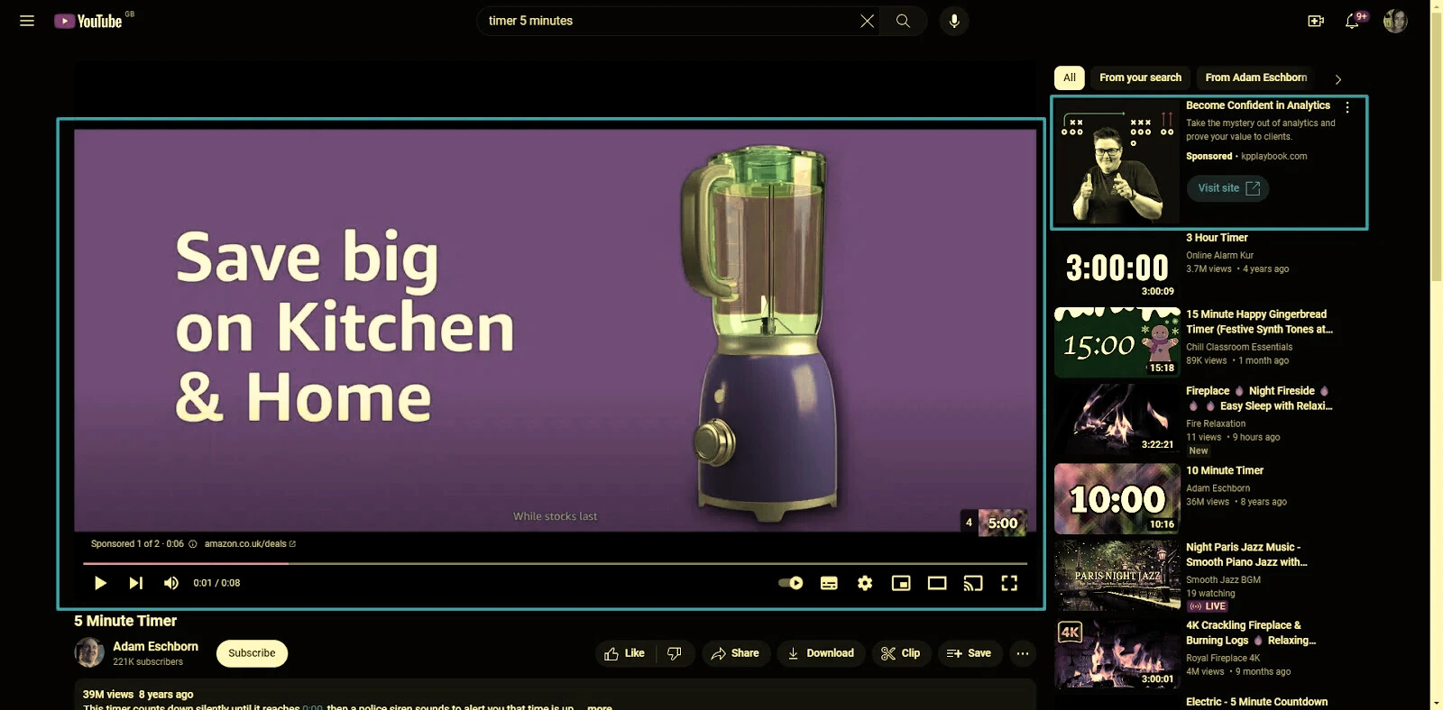 Youtube ads Preston